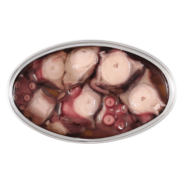 Pulpo en aceite de oliva o en su tinta