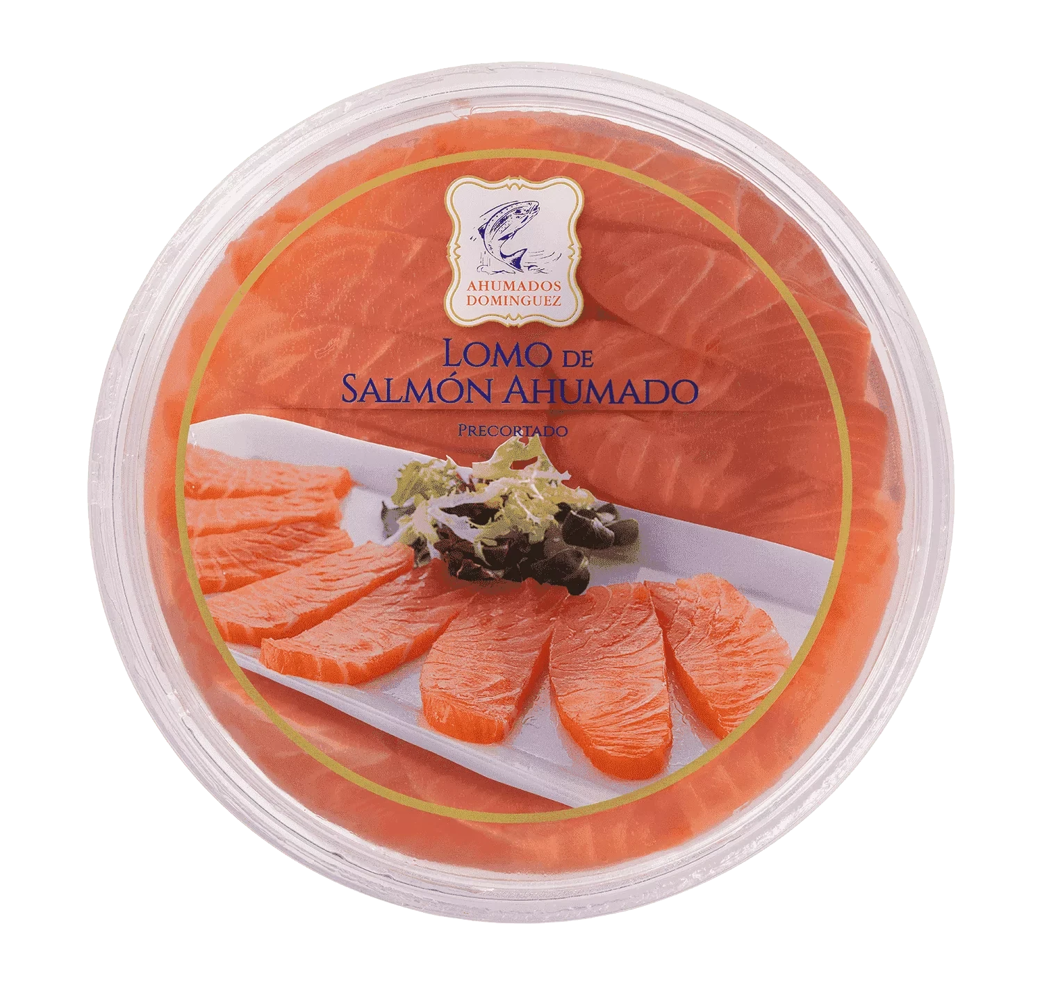 Salmón ahumado en conserva