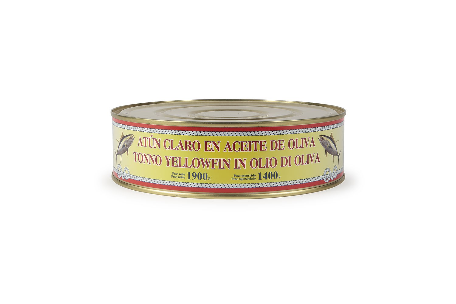 Atún claro en aceite de oliva